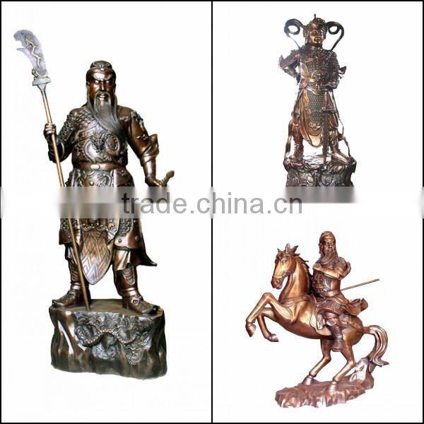 Decorative Bronze Figure Sculpture with Deer