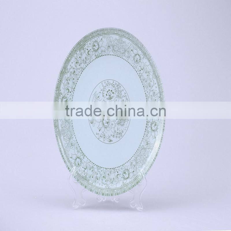wholesale Clear glass plates for candy dishes