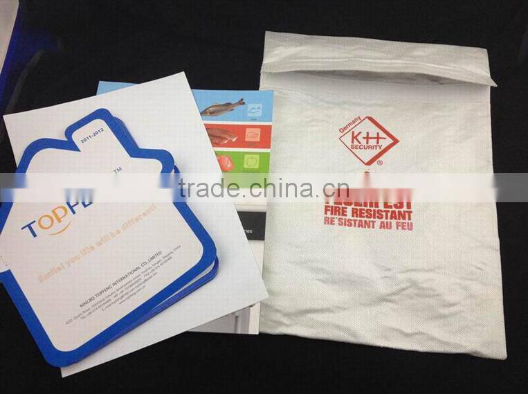 Fire Resistant Document Bag/fire proof bag/Fire Resistant Bag