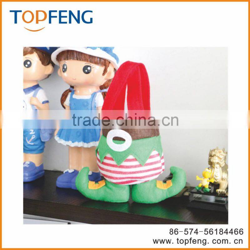 Fairy Elf Foot Christmas Gift bag and Treat Bags Spirit Pant ice Candy Bags