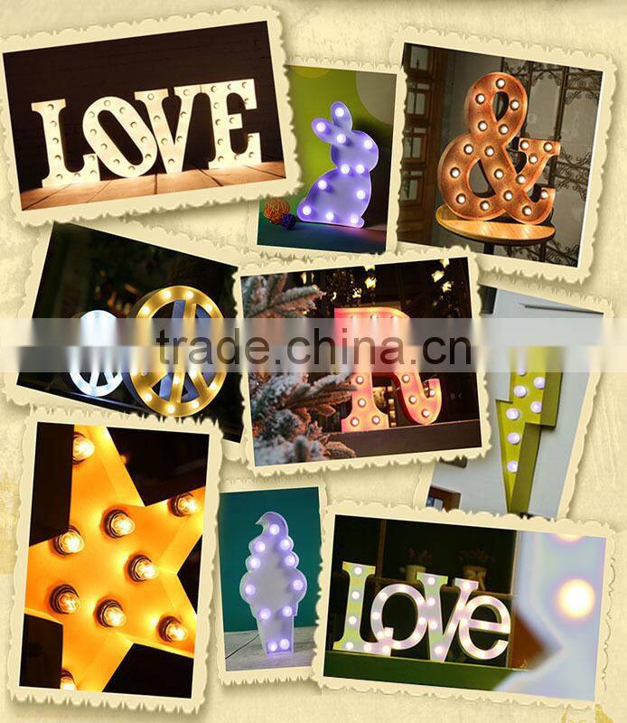 retro marquee lights