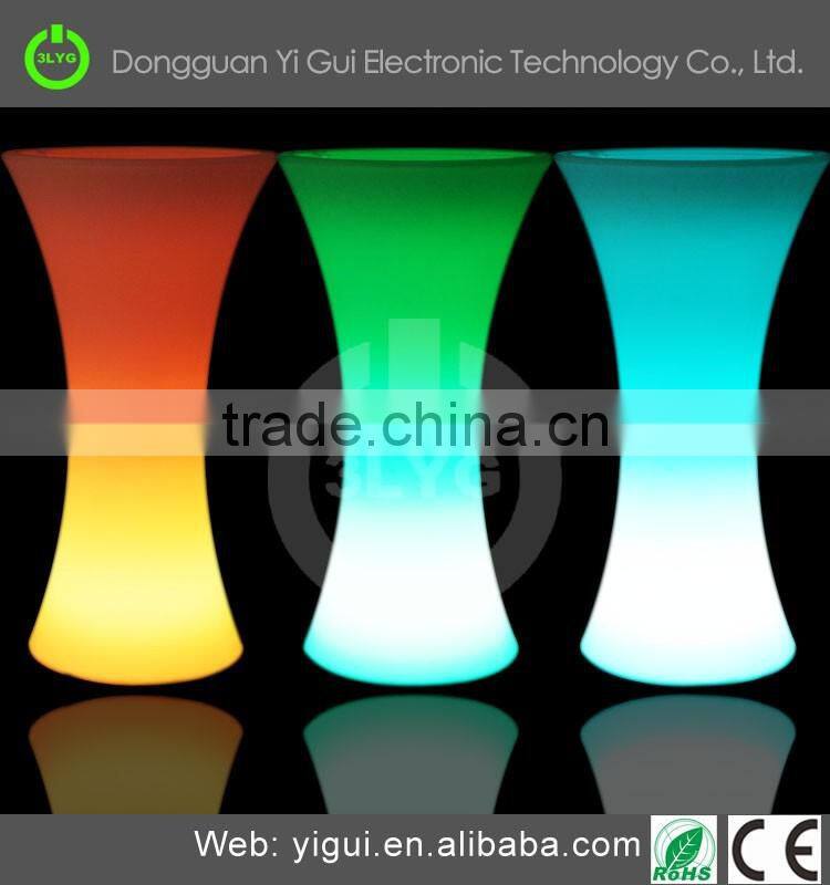 Plastic shell led lights dining table & commercial table led light