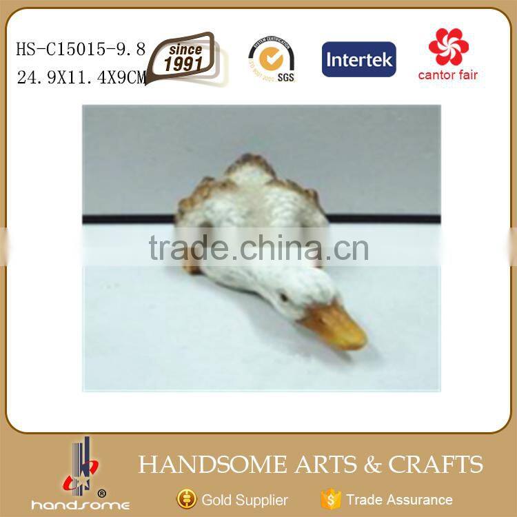 Ceramic Handmade Craft Animal Statue Garden Duck Outdoor Decoration