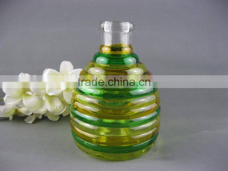 colored glass wasp trap hanging glass bee catcher , glsss bee catcher