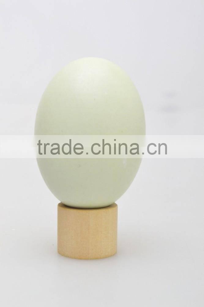 round single egg wooden tray