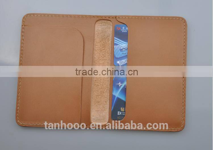Brown- Black available wholesale pvc passport cover