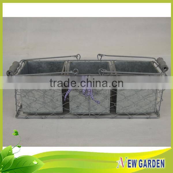 Home balcony decor excellent quality metal flower pot holder