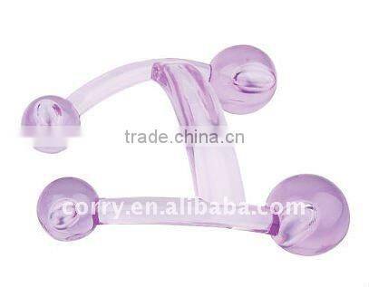 quadrangular and innovative body massager