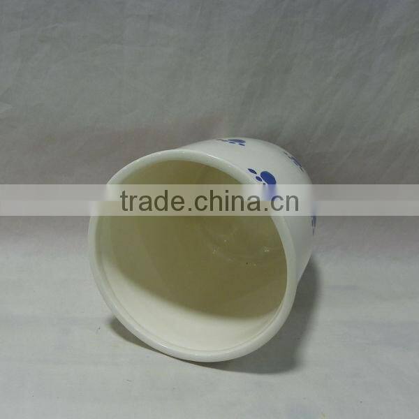 Ceramic Treat Jar for Dog