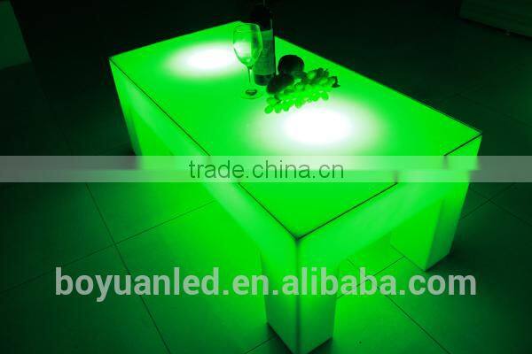 RGB 16 colors changing moveable Led illuminated bar table