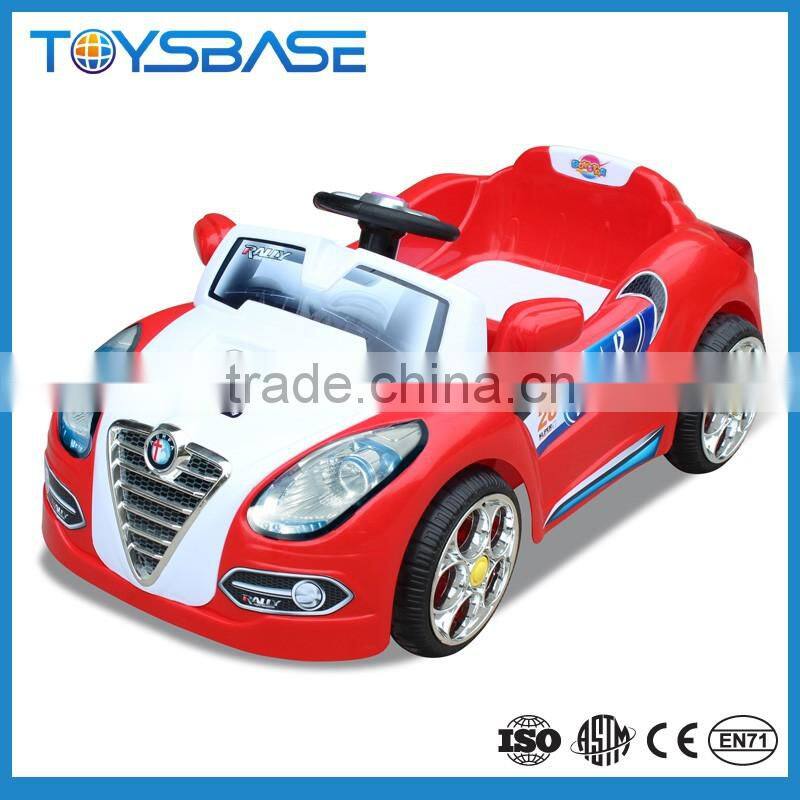 Wholesale battery operated electric kids ride on car 2016