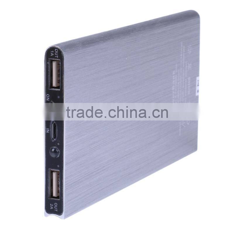 New products in 2016 3 usb port power bank h0tn3 cartoon power bank