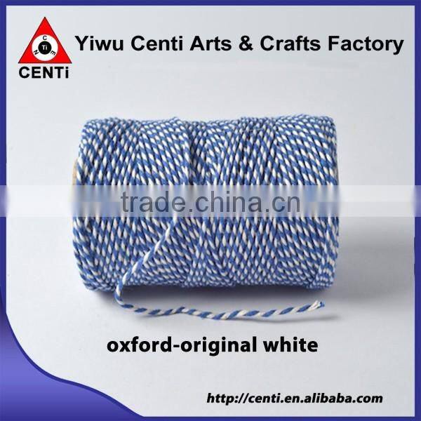 Top sale original white and moss coloured cotton bakers twine