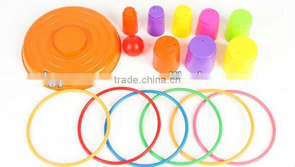 hottest throwing colorful ring circle, plastic toy for children,parents-kids' sports toys