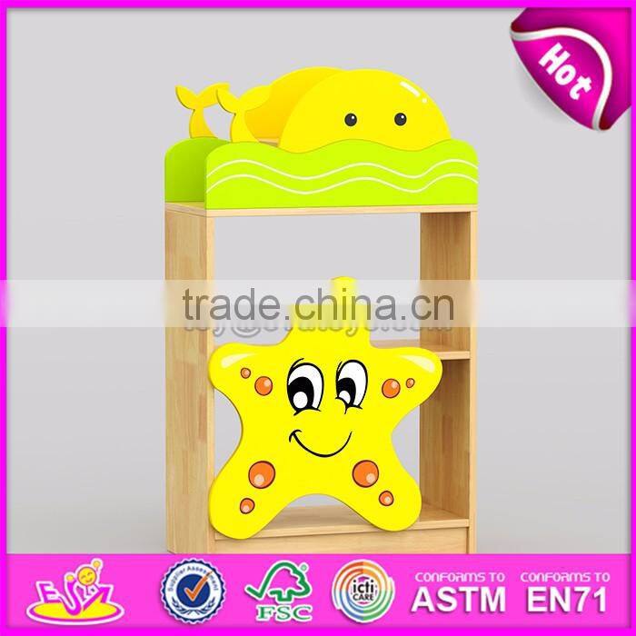 Top fashion storage furniture pretend play wooden kids grocery store W08C211