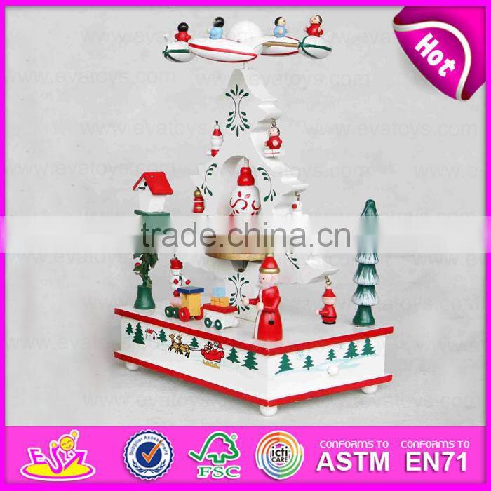 2015 Holiday gifts Popular Fashion Toy carousel music box for kids W07B011B