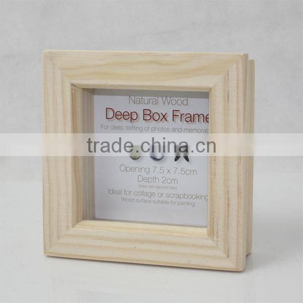 2016 wholesale fashion wooden frames for pictures, high quality wooden frames for pictures W09A023