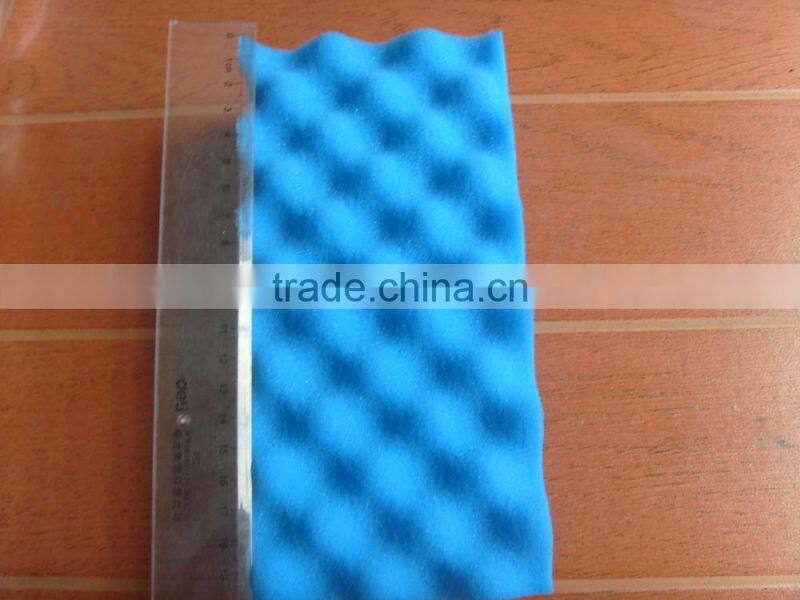 blue color pu sponge for car wash sponge car cleaning sponge