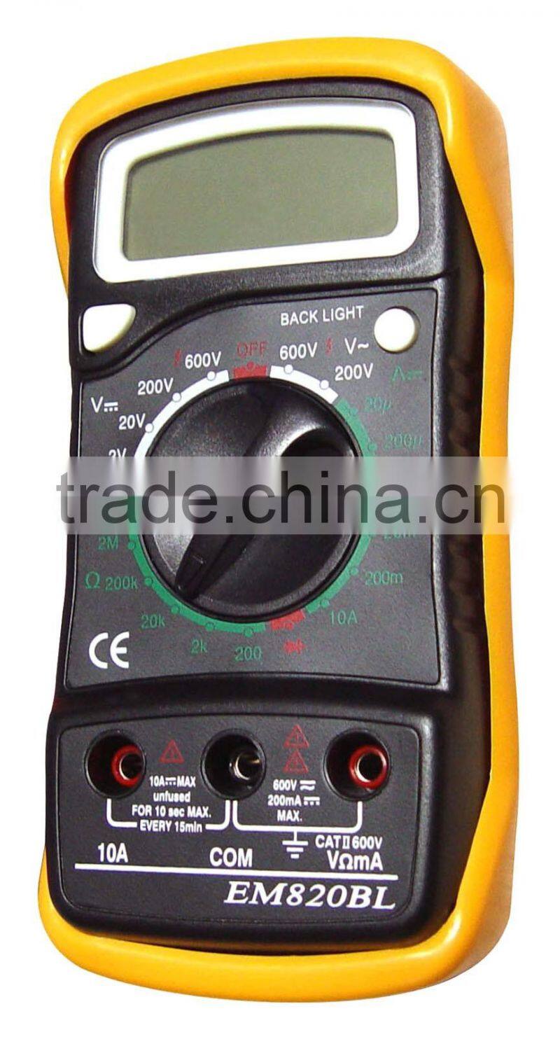EM820BL 3-1/2'' Digital multimeter/standard digital multimeter