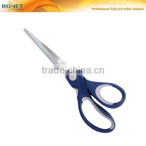 S66046 CE certificated 6-3/4" office desk stainless steel plastic handle stationery scissors