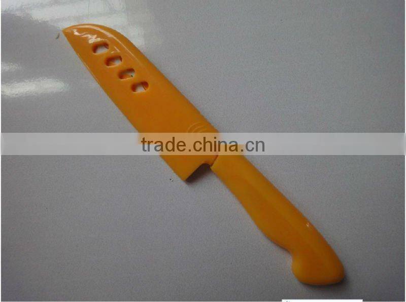 kitchen knife set,non-stick fruit knife with sheath