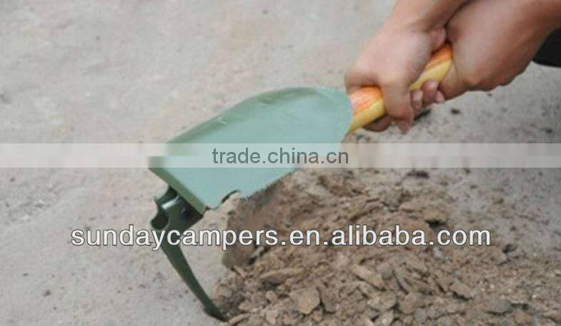 Outdoor sports Fiberglass multifunction Military Shovel for Car camping tent