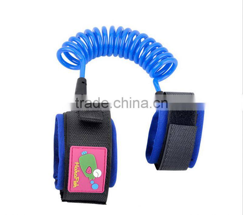 kids safety wrist rein harness strap elastic string toddler anti loss children wrist link collapsible rope cannot cut off