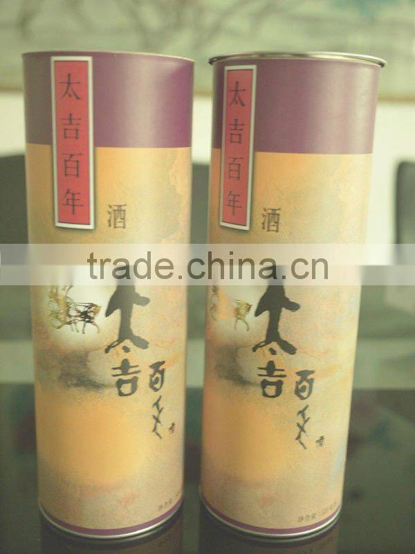 Best paper tin for Wine