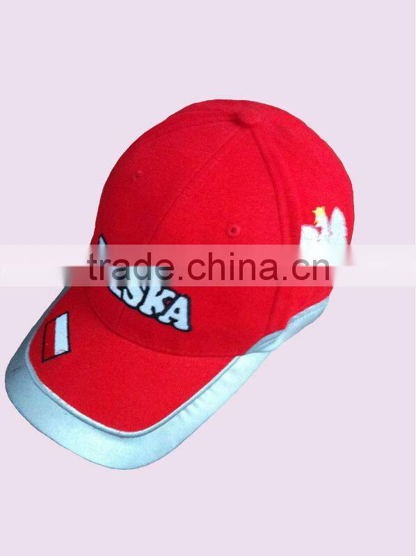 cotton light embroidery twill hat