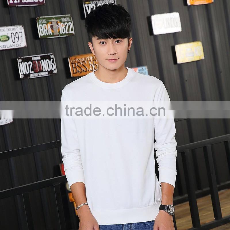 Wholesale in china 100% cotton t shirt costom long sleeve t shirt men