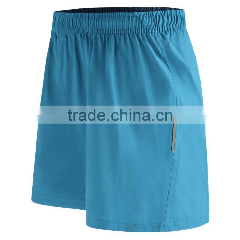 Hot wholesale polyester Training running jogging shorts men