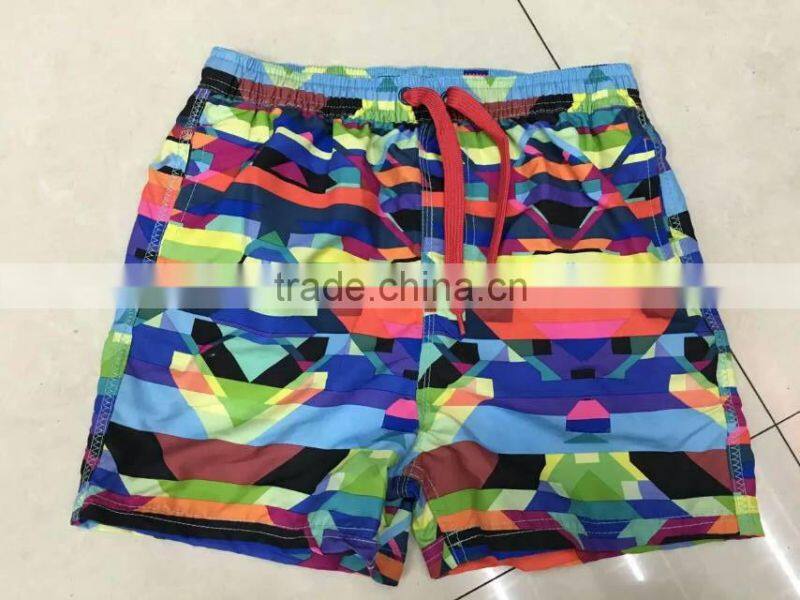 Garment stock lot kid's fashion comfortable bermuda sport shorts