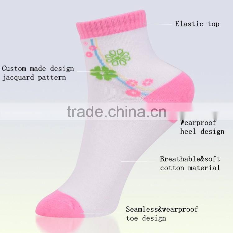 Cheap 100% cotton happy socks