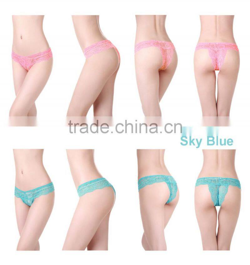 Very Nice Bright 12 Colors Packed Hot Women Thong Panties S M L For Sexy Market