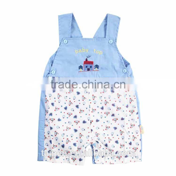 Hot Sale Baby Boys 100% Cotton Blue Romper +Top + Hat 13Pcs Summer Newborn Baby Clothes Set