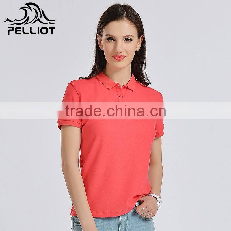 fashionable lapel couple t-shirt