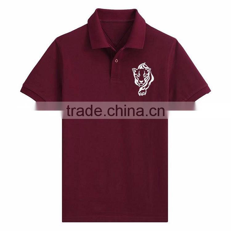 Dry fit slim fit camisas men 100 polyester polo shirts wholesale