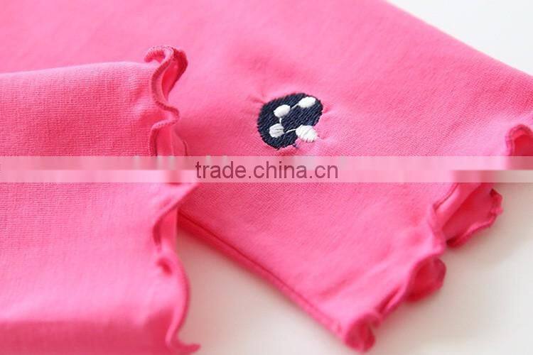 wholesale fashion designer cotton spandex girls ruffle pants and kids dress