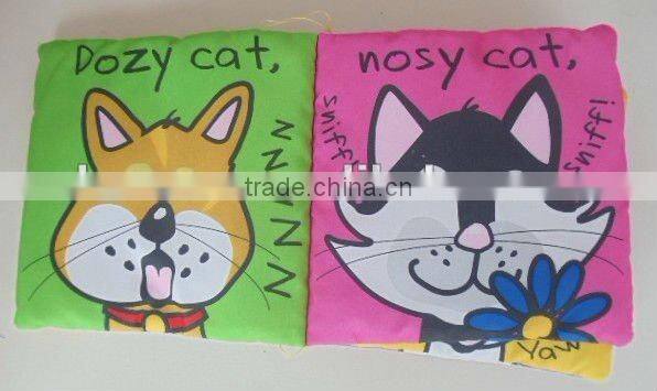 Baby education cloth book for Kids and Babys