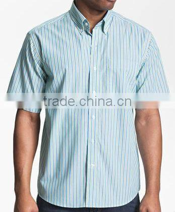 2013 latest style casual plaid shirts designs for men