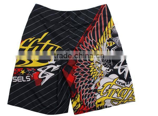 sublimation men beach short swimshort beach short Skate Surf Board short