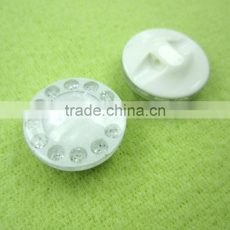 round crystal buttons for wedding dress