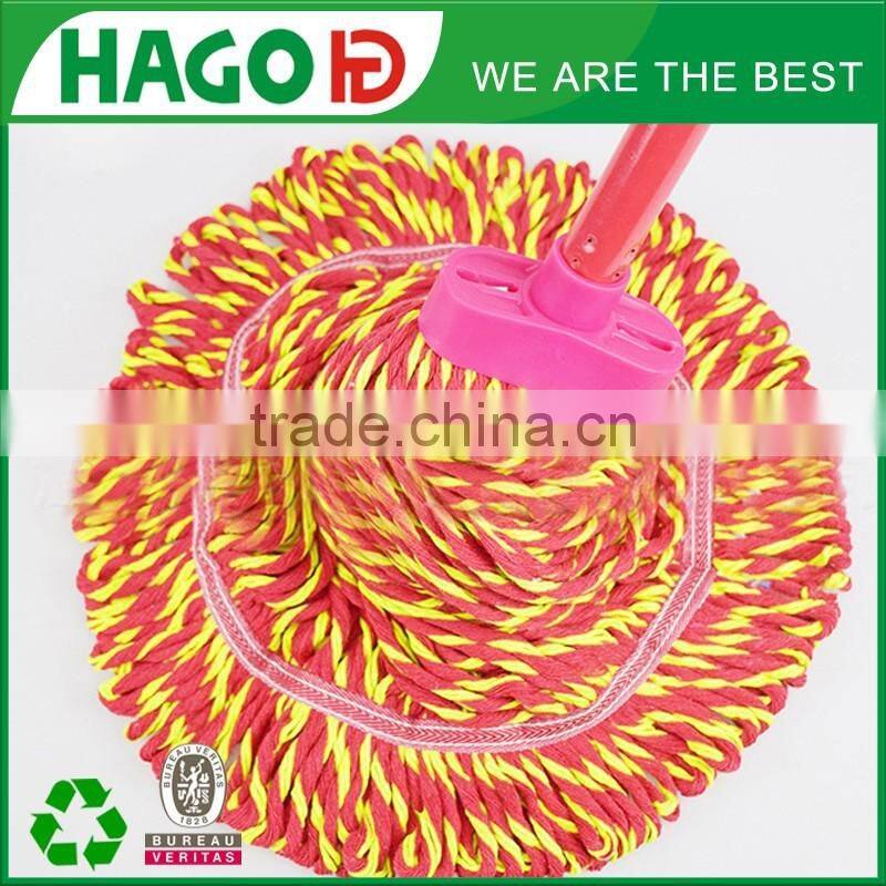 hot sell extendable steel pole microfiber magic cleaning twist cotton mop