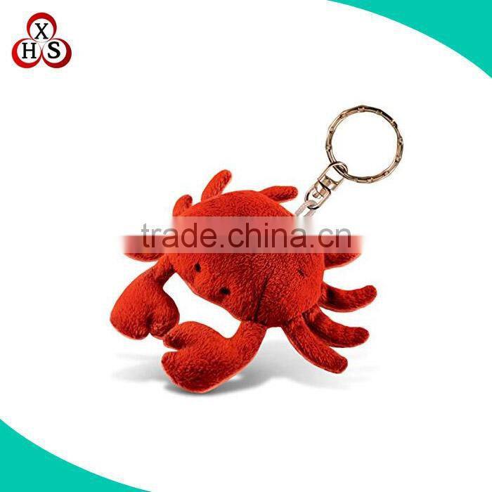 Wholesale mini sutffed animal keychains plush horse keychain