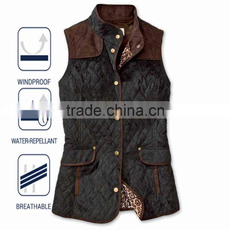 2016 Water Repellent Nylon Quilted Hunting Jacket