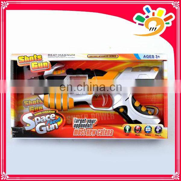 Boy gun toys , Plastic electric space toy gun with flashing light and music