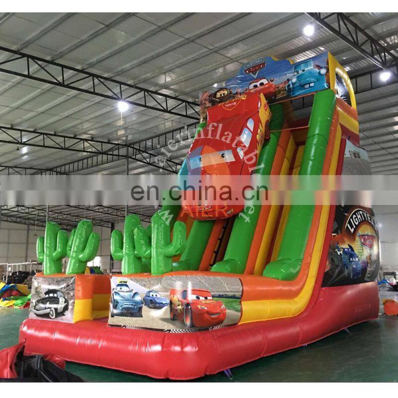 commercial long slide for kids,indoor inflatable stair slide toys,