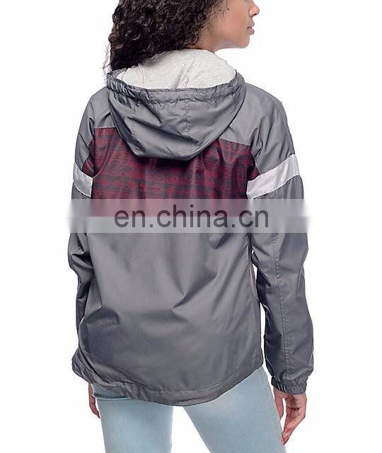 Wind Breaker Jacket - 2017 new Custom ladies Spring Microfiber Wind Breaker waterproof windbreaker jacket