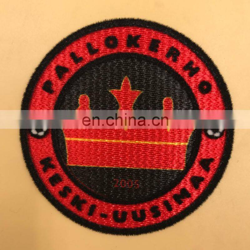 China manufacturer 3d flocking self adhesive flocking patch for clothing
