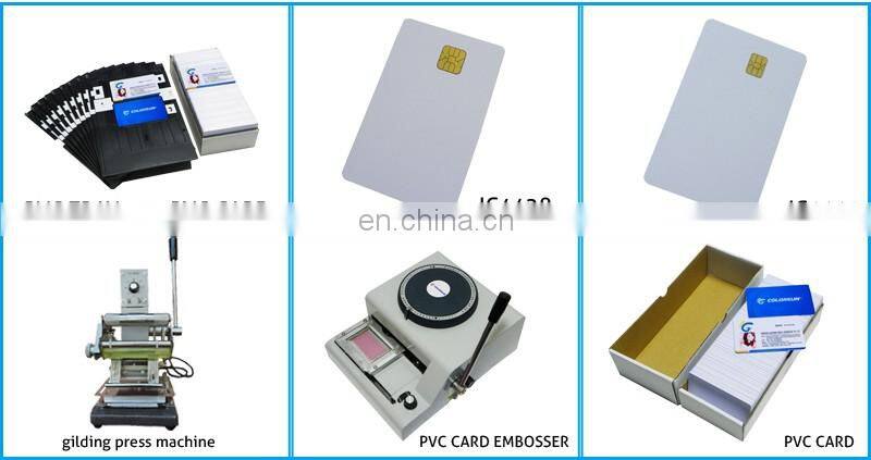 Manufacture Provide Inkjet PVC White Card for business card /name card